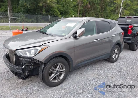 2018 Hyundai Santa Fe Sport 2.4L z USA, uszkodzony, nr VIN 5XYZTDLB4JG556648